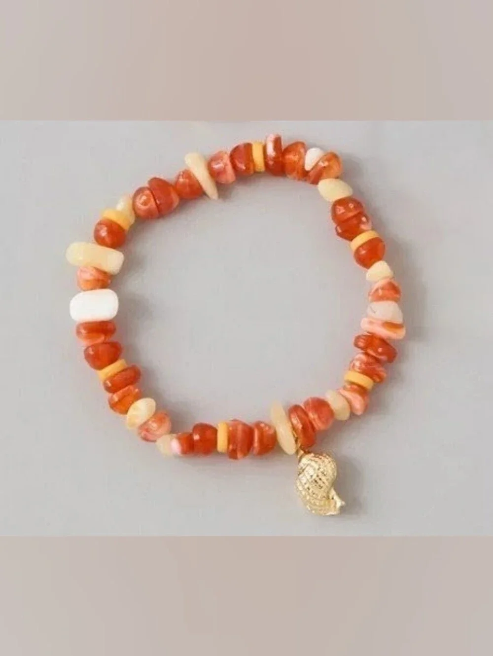 ❣️🪷NWOT American Eagle AE Chunky Stone Charm Bracelet🌙